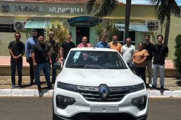 Foto - PRESIDENTE CONQUISTA UM VEÍCULO 0 KM.